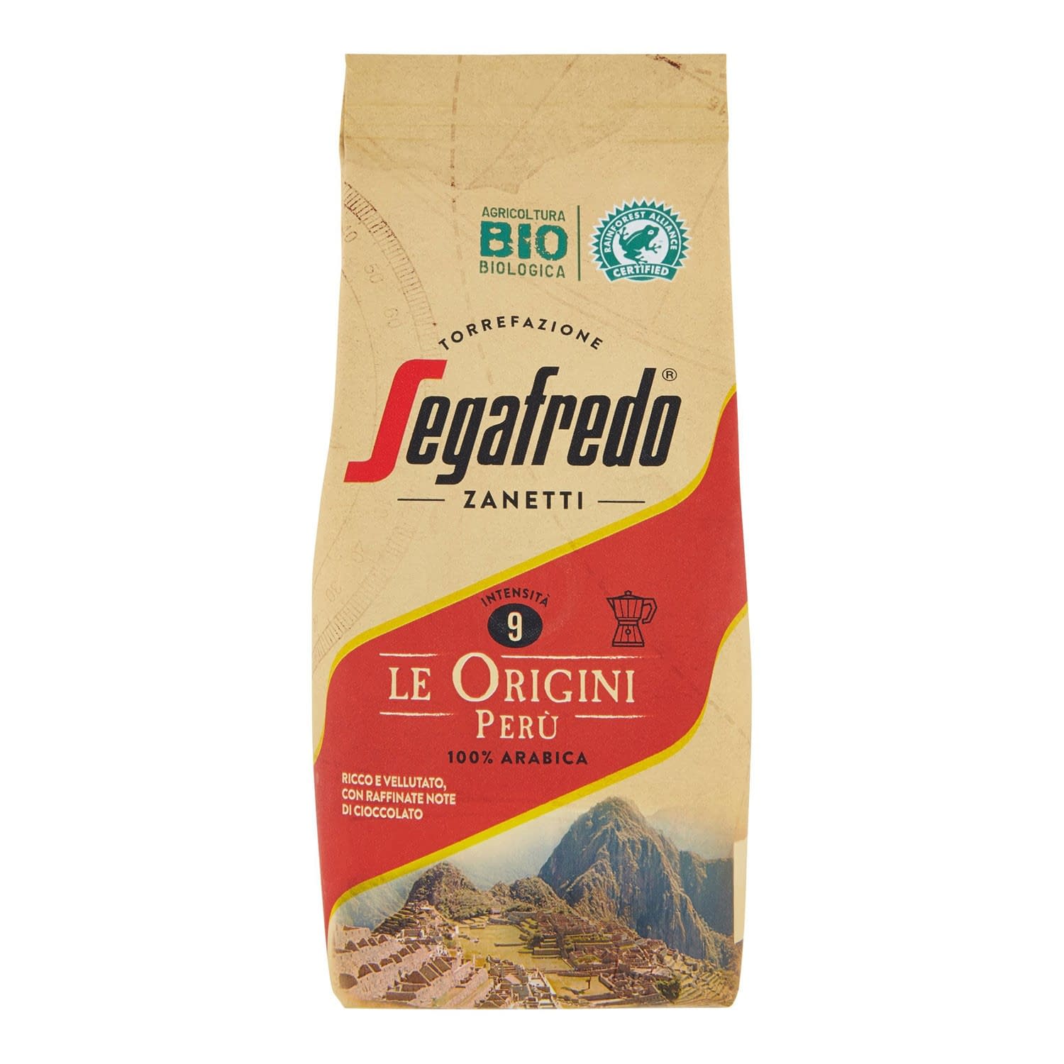 Segafredo Café de Grano Molido (Bio Origini Perú X 200grs